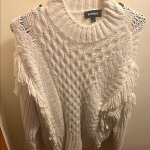 Express Women's White Sweater